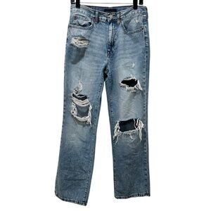 Aeropostale Skater jeans, light wash, distressed,‎ waist 29"